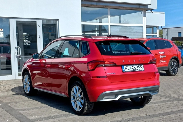Skoda Kamiq cena 103900 przebieg: 51753, rok produkcji 2021 z Poniatowa małe 562